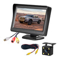 5inch Monitor Solition Reversing Aid CVBS Camera Waterproof 5inch RGB Screen Auto Switch to Rear View Reversing for Truck Bus