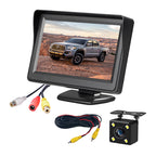 5inch Monitor Solition Reversing Aid CVBS Camera Waterproof 5inch RGB Screen Auto Switch to Rear View Reversing for Truck Bus