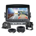 Truck 7inch Monitor Solution HD IPS Recorder Monitor 2channel AHD 1080P Waterproof Cameras SD Storage Video Recorder Monitor