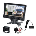 Vehicle Backup Camera with 7inch Monitor Reader Alarm Wide Viewing Angle 1080P Ip67k Waterproof Function Factory ODM OEM