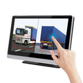 7inch AI Blind Spot Detection Monitor System 2channel Monitor MP3 MP4 HD IPS Screen Independent Dual Recording BSD Voice Alarm