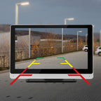 7inch AI Blind Spot Detection Monitor System 2channel Monitor MP3 MP4 HD IPS Screen Independent Dual Recording BSD Voice Alarm