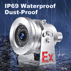 Stainless steel explosion-proof AHD camera
