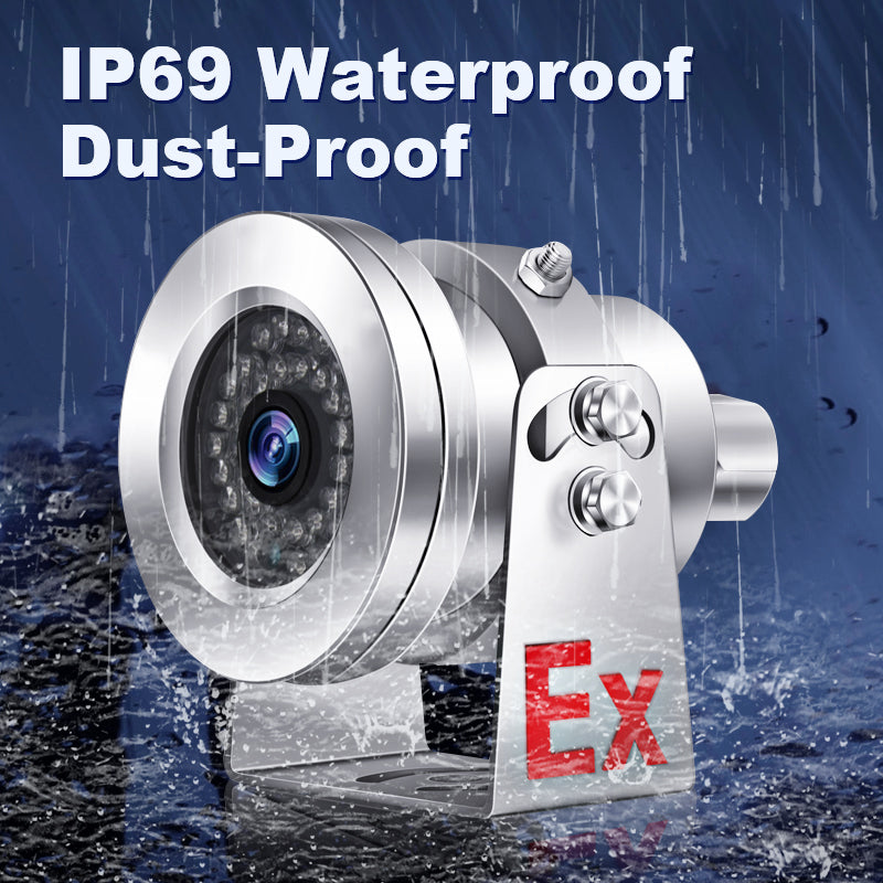 Stainless steel explosion-proof AHD camera
