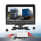 7inch IPS Recorder Monitor Dual Split Screen Solution Loop Recording 2 AHD 1080p Waterproof Night Vision Cameras for Truck Bus