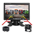7inch Reversing Monitor Camera Solution 2channel IPS Screen AHD Waterproof Camera Revering Aid Solution for Truck Lorry Bus
