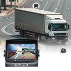 Truck 7inch Monitor Solution HD IPS Recorder Monitor 2channel AHD 1080P Waterproof Cameras SD Storage Video Recorder Monitor
