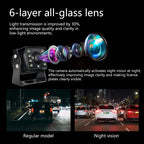 Truck 7inch Monitor Solution HD IPS Recorder Monitor 2channel AHD 1080P Waterproof Cameras SD Storage Video Recorder Monitor