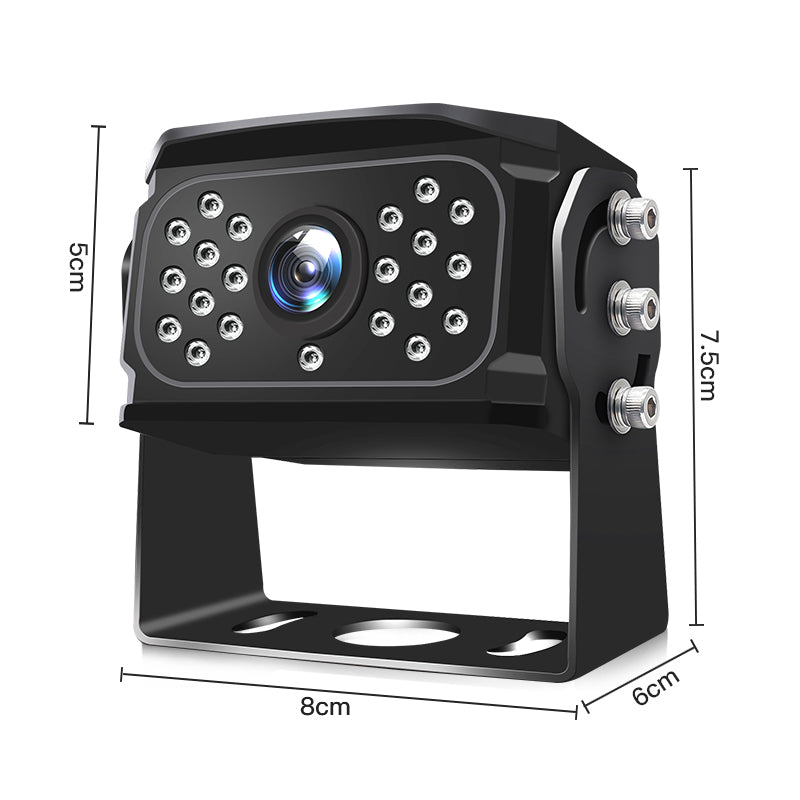 Heavy truck reversing monitoring camera