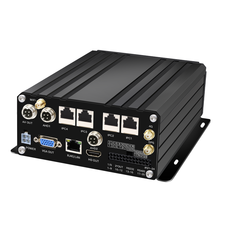 4G, GPS and WIFI XVR that is compatible with POE and AHD channels