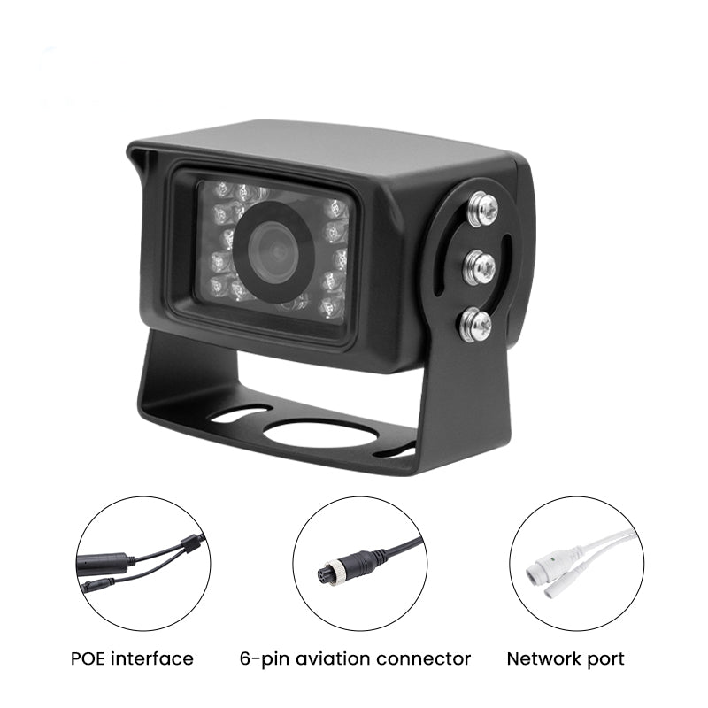 Reverse rearview IP camera