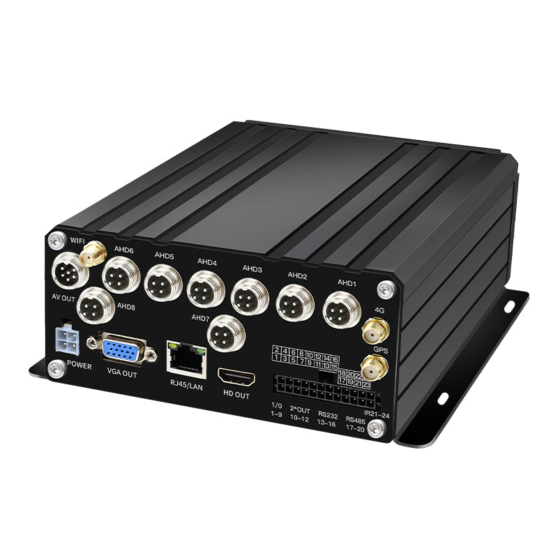 8-channel AI DVR monitoring system