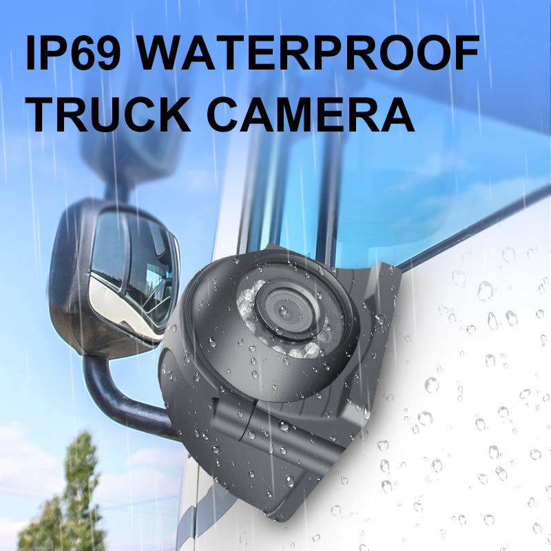 Side view waterproof camera