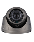 Black and white night vision surveillance camera inside the car