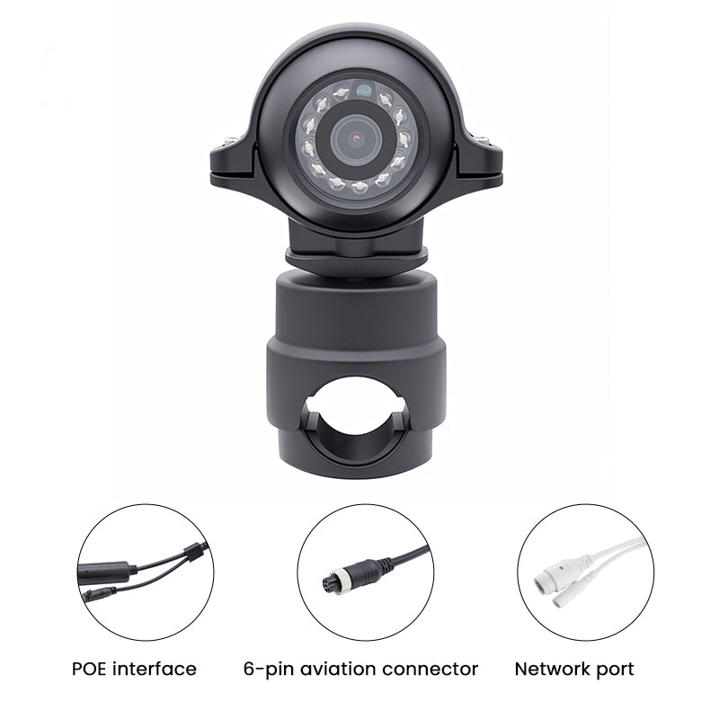 Side rearview mirror IP waterproof camera